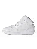NIKE Court Borough Mid 2 (PSV) Little Kids Cd7783-100 Size 10.5