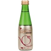 青森県りんごジュース シャイニー スパークリングアップル200ml瓶×2箱 【48本】