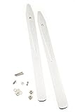 Fender パーツ Pure Vintage 19" Large Tilt Back Legs, (2), Chrome