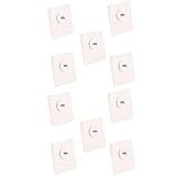 B Blesiya 粘着シェルフサポーター スティックオン ネイル高耐久 トレースレスハンガー ネジ 10個