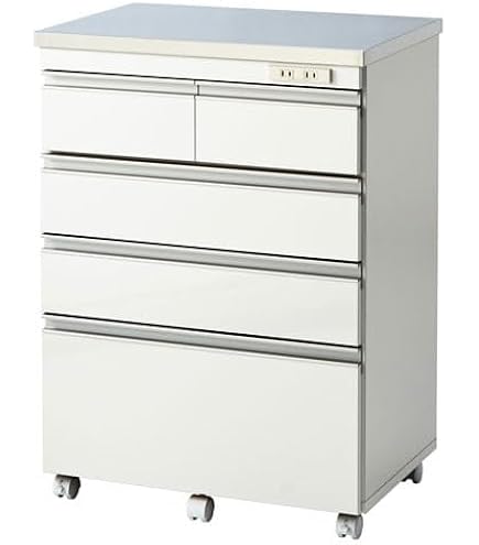 キッチンカウンター 120cm ホワイト 3段 Amazon|コロン カウンター 120 ホワイト【幅120.3×高さ93cm