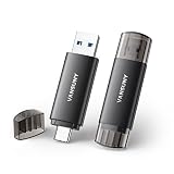 Vansuny USBメモリ 128GB 2個セットタイプCUSBフラッシュドライブ メモリースティック (ブラック)