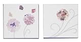 Kids Line 2 Piece Canvas Wall Art Fleur [並行輸入品]