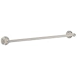 Designers Impressions® 700 Series Satin Nickel 24" Towel Bar [並行輸入品]