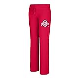NCAA Ohio State BuckeyesレディースReplayフリースパンツ、Trueレッド、XXL