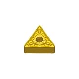 HHIP 6002-4433 TNMM/DR Triangle Negative Rake Carbide Insert, 1/2" IC, .0472 Radius [並行輸入品]