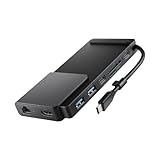 ロジテック USB Type-C ハブ ドッキングステーション 8-in-1 パワーステータスLED搭載 USB PD対応 74W USBA×2 4K60Hz HDMI×1 USB-C×2 LAN×1 SD＋microSDスロット iPad LHB-PMP8U3PS