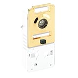 Prime-Line Products U 10814 Door Chime and 200-Degree Viewer, Non-Electric, Brass by Prime-Line Prod