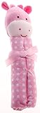 Carter's Child of Mine Pink Giraffe Rattle Security Blanket by Child of Mine