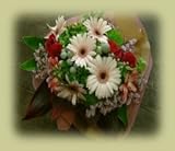 ガーベラの花束、誕生日やお祝いに【BFM】