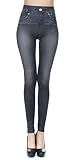 [Xiang Ru] ジーンズ ジーパン デニムパンツ スキニー ロングパンツ レディース オシャレ ストレッチ 美脚効果 ブラックM