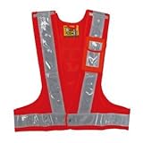 多機能ベスト (橙/白)【代引不可】