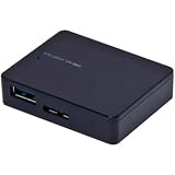 Digio2 USB 3.0 4ポートハブ バスパワー ブラック UH-3024BK