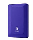 AIOLO INNOVATION 外付けハードディスク 320GB 保証3年 超薄型 2.5インチ USB3.2対応 ポータブルハードディスク テレビ録画/PC/Mac/PS4/PS5/XBox対応 A3-320G-PR-AJ（パープル）