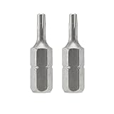 Bosch TXH10102 Security Torx T10H, 1-Inch Insert Bit, 2 Pack by BOSCH
