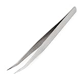 家庭用長さ15cmマニュアルツールスラントヒントステンレスピンセット
