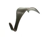 Pack Of 12 Picture Rail Moulding Hanging Hooks Bronzed by DIRECT HARDWARE