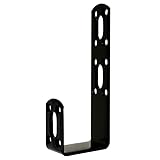 J型金具 黒 40mm ［5個］#補強金物 隅金 取付 接合 金折 ステー J型金具 DIY