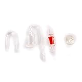 MyMei チェックバルブ CO2ディフューザー 拡散器 U型ガラス管 吸盤　4個セット 水族館　水槽
