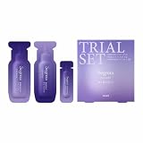 セグレタ プレミア トライアルセット（凝縮美容液シャンプー 9ml 質感変化トリートメント 9g 高濃度美容液オイル 1ml × 2 個 ブライトローズ・マリアージュ香り 美容液シャンプー