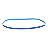 Norton BlueFire R823P Abrasive Belt, Polyester Backing, Zirconia Alumina, Wet/Dry, 12 Length x 1/4 W