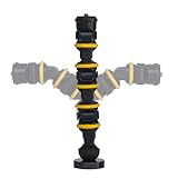 GRIFITI Nootle Recon 5 フレックスアームレッグ磁気カメラマウントスタンド 磁気フット6インチ フレキシブルポールホルダーベース カメラ用 ビデオマウント三脚 スチールやその他のマグネット表面に取り付け可能
