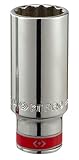 KT Pro Tools C1340S18 3/8 Drive 12-Point Deep Socket by KT Pro Tools