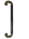シロクマ L型ハーモニー取手両面用425mm アンバー/オーク NO-121