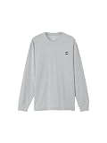 [ザ・ノース・フェイス] L/S Small Box Logo Tee ミックスグレー M