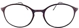 デューク 老眼鏡 レディース +1.5 度数 ネオクラシックスキニー ボストン ケース付き レッド GLR-34-7+1.50