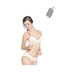 AIKOSHA NETWORK ベージュ2 38/85 授乳ブラジャー ＆ マタニティショーツ ノンワイヤー ストラップオープンタイプ 産前 産後