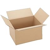 KKCF 段ボールハードボード5層の段ボールフラットパッケージ郵送用品ストレージ用品5サイズ 1パックあたり10個、15個または20個