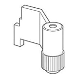 ロイヤル 木棚押さえ 左右セット 呼名2635 Aニッケルサテン MO-L/R
