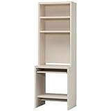 パソコンデスク ハイタイプ スリム 収納デスク PCD 一体型デスク 幅60cm PCD-1860 木製 大洋