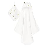 aden+anais（エイデンアンドアネイ） new フード付タオル・ウォッシュクロスセット mod about baby【3034】