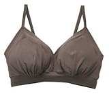 Angeliebe エンジェリーベ マタニティ インナー ストレスフリー ブラトップ 下着 産前 産後 ブラジャー 授乳ブラ M カーキ 23757 23757323