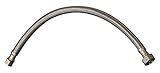 Plumb Pak pp23803 3 / 8 " by 1 / 2インチFIPステンレススチールEZ供給チューブコンセント、20 "