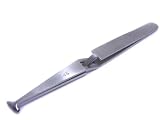 RUBIS　ハンダ用　逆作用ピンセット　C45-SA　X型ピンセット　銅線　LED　抵抗器などに　DAIKITOOL