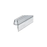 HAFELE ハーフェレ ガラスドアシール 壁面シール用 PVC/透明 2170MM 950.06.650