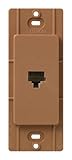 Lutron SC-PJ-TC Satin Colors Phone Jack, Terracotta by Lutron