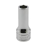 DEEN 3/8SQ セミディープソケット 8mm 6角