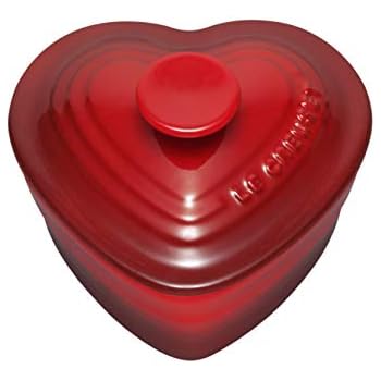 ルクルーゼ ラムカン・ダムール 蓋付 チェリーレッド 910031-00