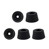 uxcell ゴム足 バンパーアンプ スピーカーカッティングボードレッグパッド D15x12xH8mm 5個入り