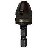 1stモール 六角軸 8mm ドリルビット 【 ブラック 】 電動工具アクセサリー ST-DRBIT-BK