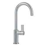 Franke FFB3180 Ambient Kitchen Series Bar Faucet with 360-Degree Swivel Spout, Satin Nickel by Frank