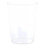 Amscan 1 Count 5-3/4" Cylinder Container, Medium, Clear [並行輸入品]