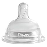 Playtex Drop-Ins NaturaLatch Silicone Nipple - Medium Flow - 2 M+ - 6 Nipples by Playtex