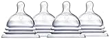 Munchkin Latch Stage 2 Nipple, 3 Plus Months, 4 Count by Munchkin