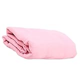 Prettyia ベビー　ファブリック　ブランケット　おくるみ　タオル　寝相アート　洗礼　出産祝い　写真用毛布　ソフト　10色選べ - ピンク