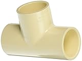 King Brothers Inc. RCT-1000-S 1-Inch Solvent PXL CPVC Tee, Tan by King Brothers Inc.